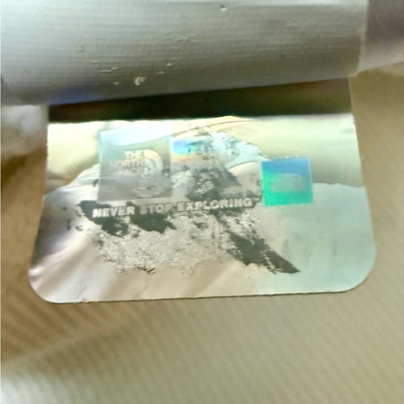 EUC: The North Face Men’s XL White Hoodie Never Stop Exploring Logo Sweatshirt - Picture 13 of 14